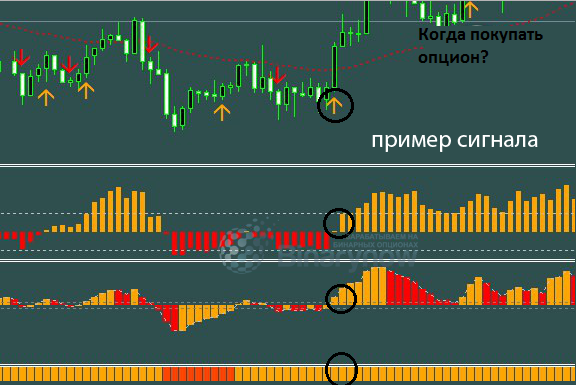 Как формируется сигнал по Binaryxack